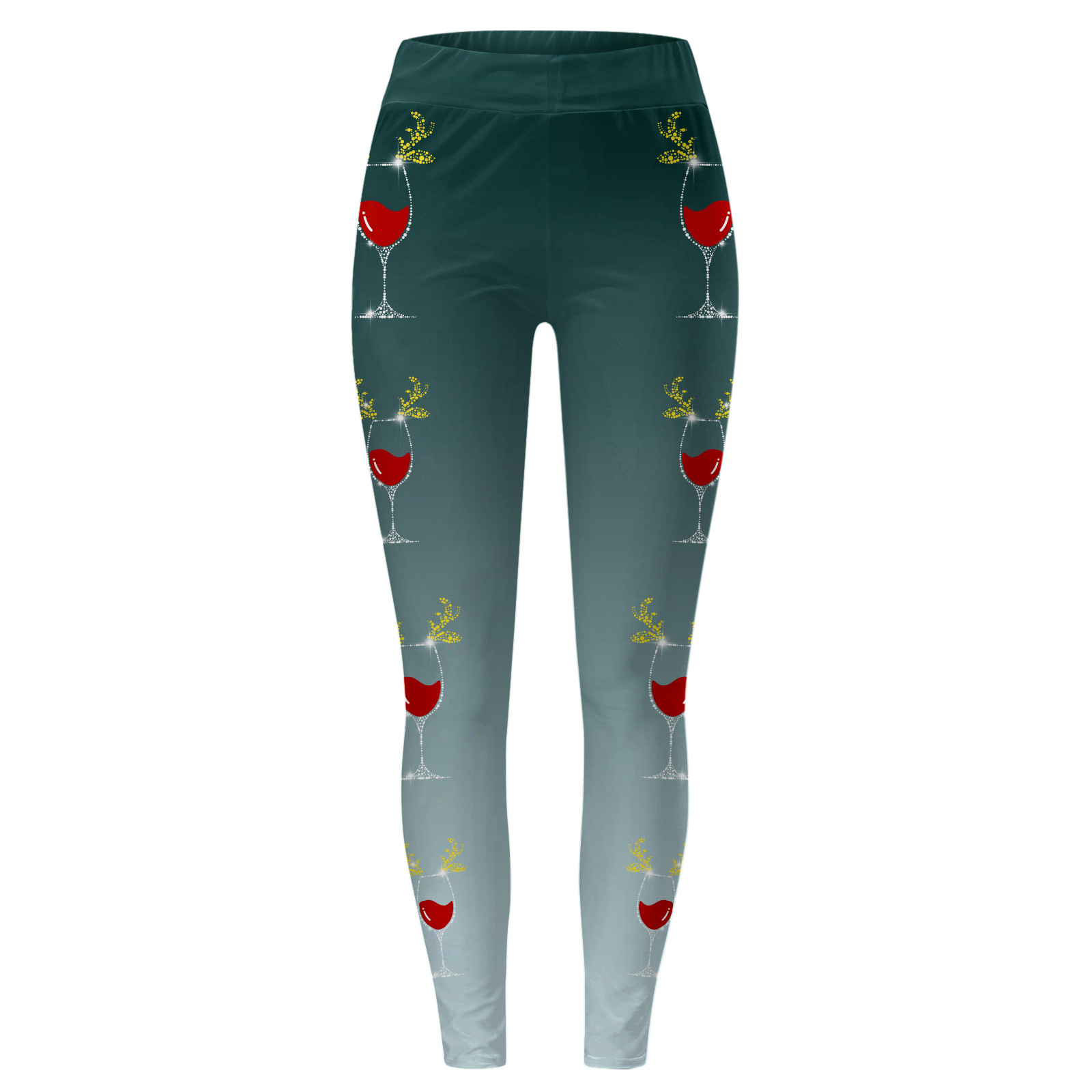 Venta al por mayor Dingzi primavera y otoño 3D impreso leggings ropa exterior de cintura alta Mujer vientre contracción cadera levantamiento deportes adelgazamiento yoga Pantalones image 54