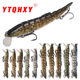 Second Generation New Tongue Version Multi-section Loach Far Throw Mino Seven-section/Nine-section Simulation Luya Fake Bait Fishing Gear