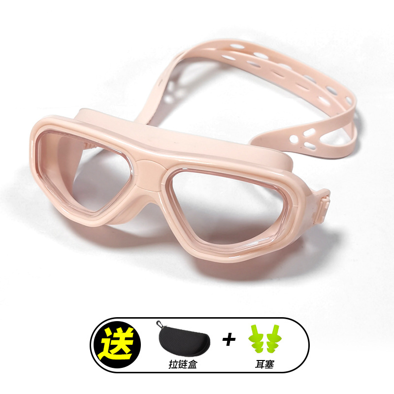 Set de Gafas de Natación Set de PC Impermeable Alta Definición para Natación en Exteriores