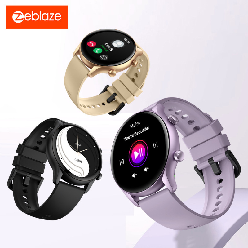 Zeblaze Btalk 3 Plus Smart Watch Bluetooth Call Heart Rate Monitor Step Counter Fitness Tracker Unisex Zeblaze Btalk 3 Plus Smart Watch Bluetooth Call Heart Rate Monitor Step Counter Fitness Tracker Unisex