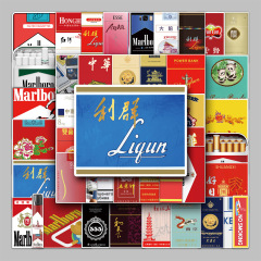 53 unique non-repetitive creative waterproof laptop motorcycle fridge sticker cartoon doodle sticker