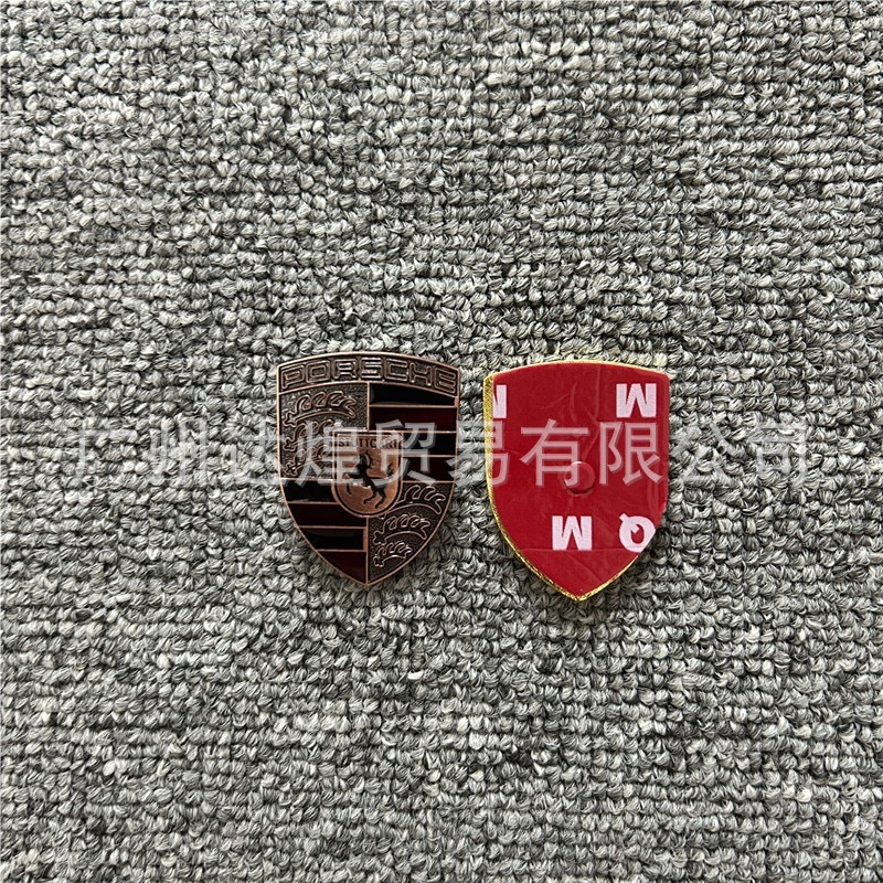 ポルシェステアリングホイールロゴ修正カイエンマカンパナメーラフロントロゴ718/911車ロゴに適しています。|undefined