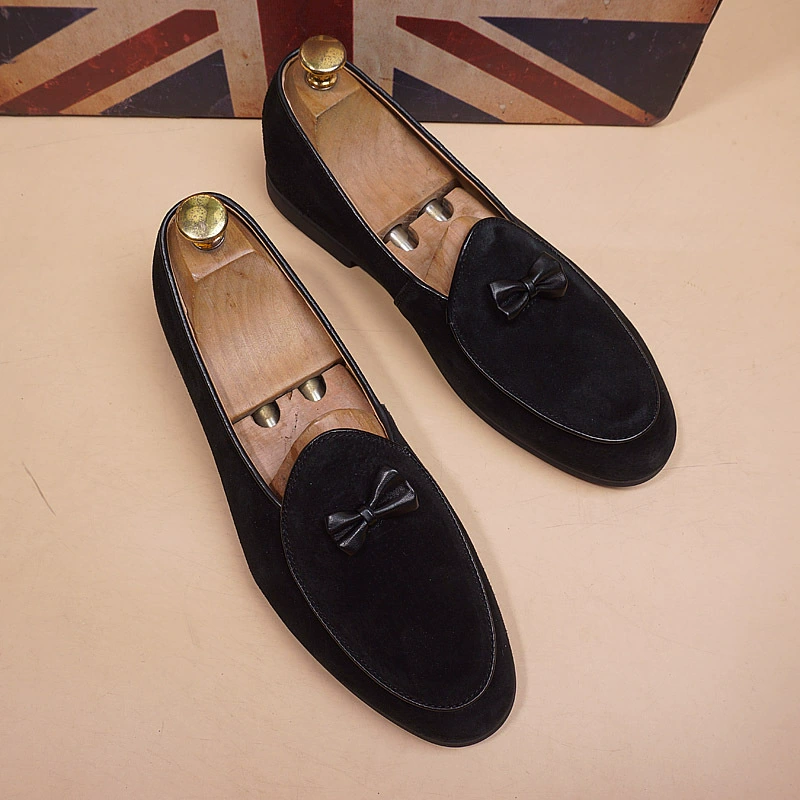 Мужские повседневные туфли с острыми головками