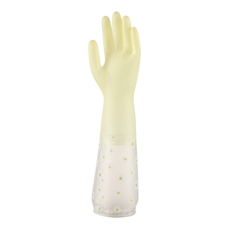 Long Waterproof Washing-up Gloves For Kitchen And Laundry Use_voghion.com
