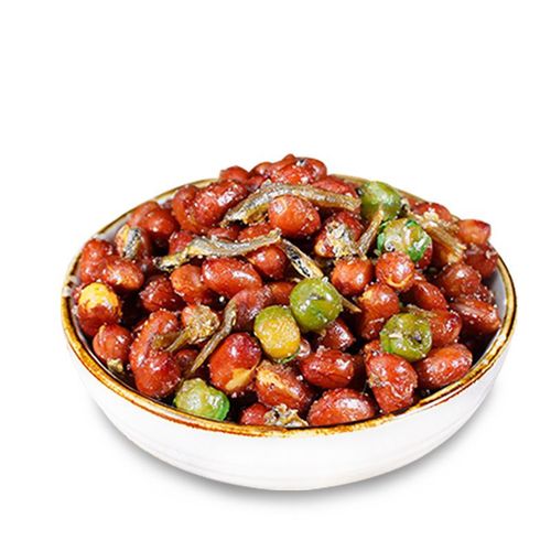 One-time delivery Lin'an small fish peanut bag, net weight fragrant crispy barbecue restaurant hotel Korean-style fish snack for drinking wine.