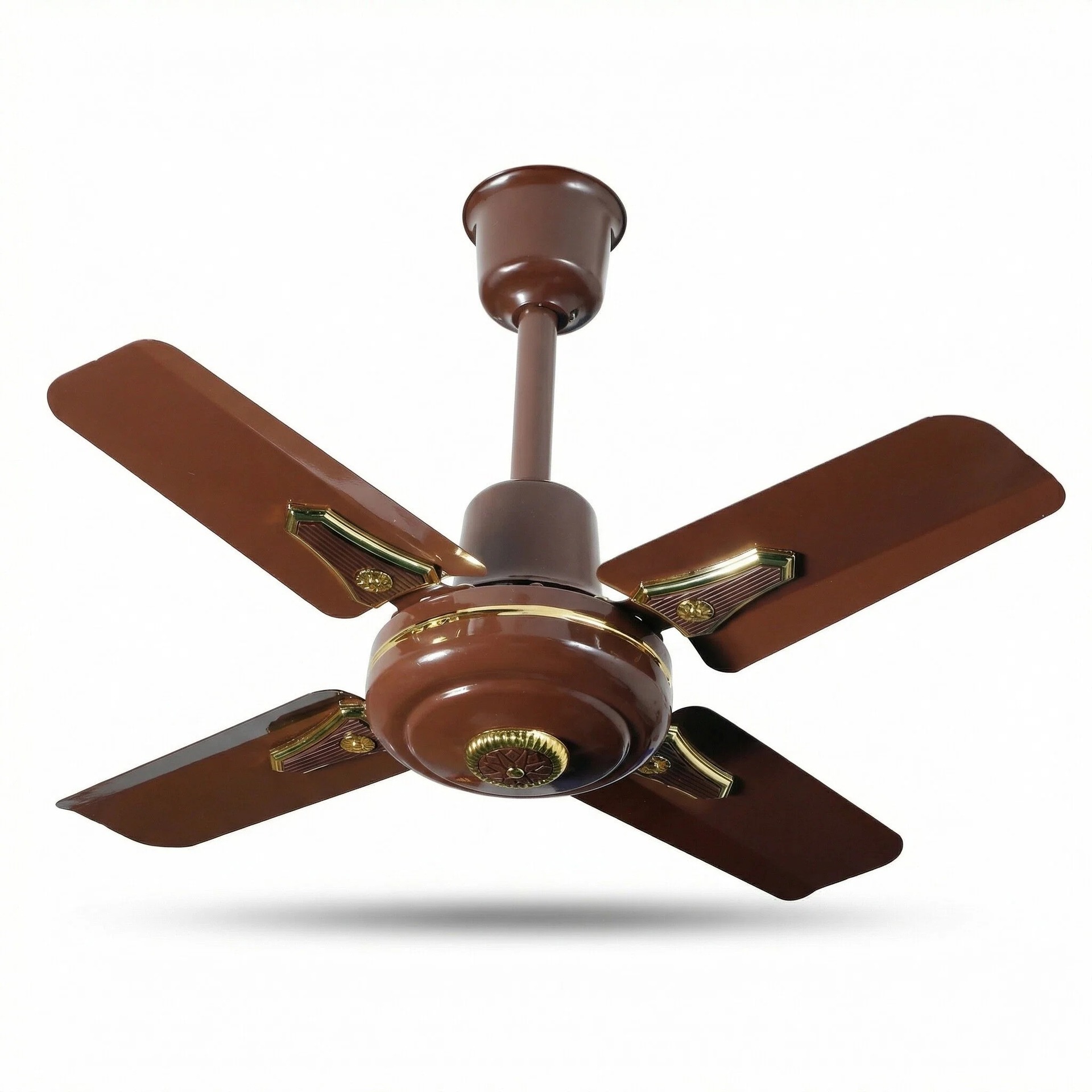 24inch Ceiling Fan Home Decorative Fan Metal Living Room Ceiling Fan Four Leaf Fan