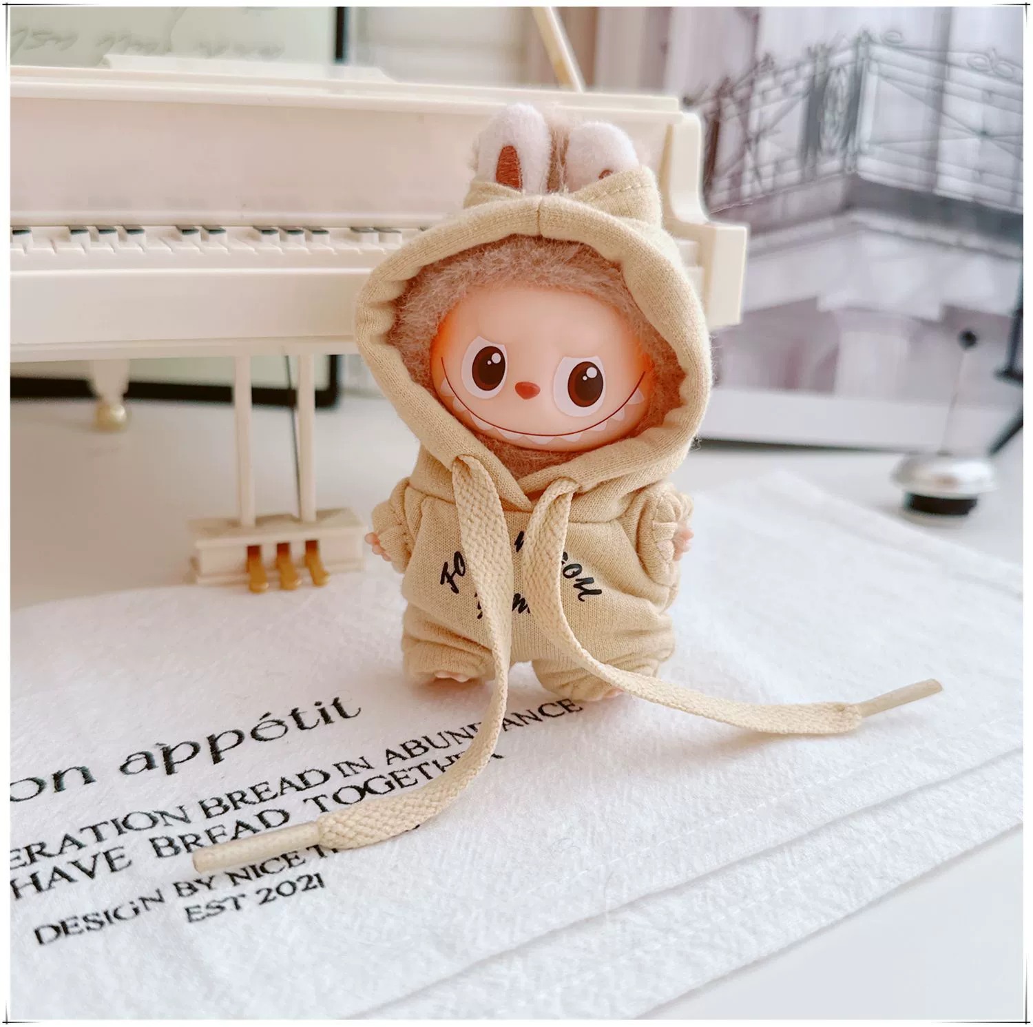 Маленькая худи, сменная толстовка с капюшоном, детская одежда, 10 см