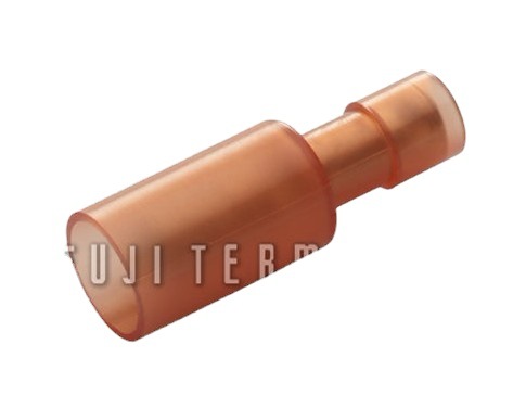 日本富士FUJI全绝缘端子VF1.25子弹型母插端子 端座 正品现货直销