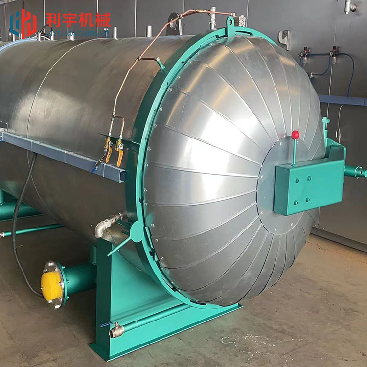 毛木耳圆形灭菌柜 赤松茸食用菌灭菌器 圆形卧式菌包灭菌设备