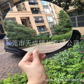 亚克力镜片 六边形亚克力镜片 金镜银镜带胶贴墙自粘 免费拿样