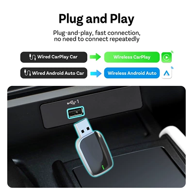 Popular Smart Car-Machine Interconnection – Simsiz CarPlay və Android Auto