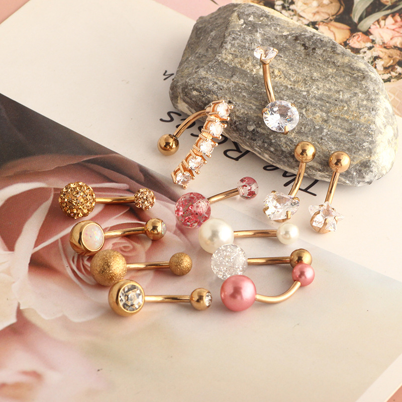 Labret piercing jewelry detail image