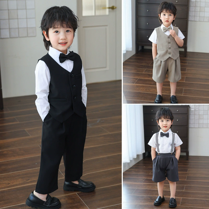 Мальчик повседневный костюм Летняя одежда для детей