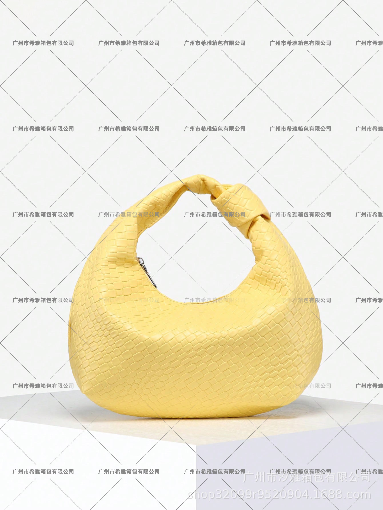 Women's Retro Simple Casual Leopard Print Bohemian Hippie Hollow Out Single Shoulder Underarm Baguette Bag - Thumbnail 8