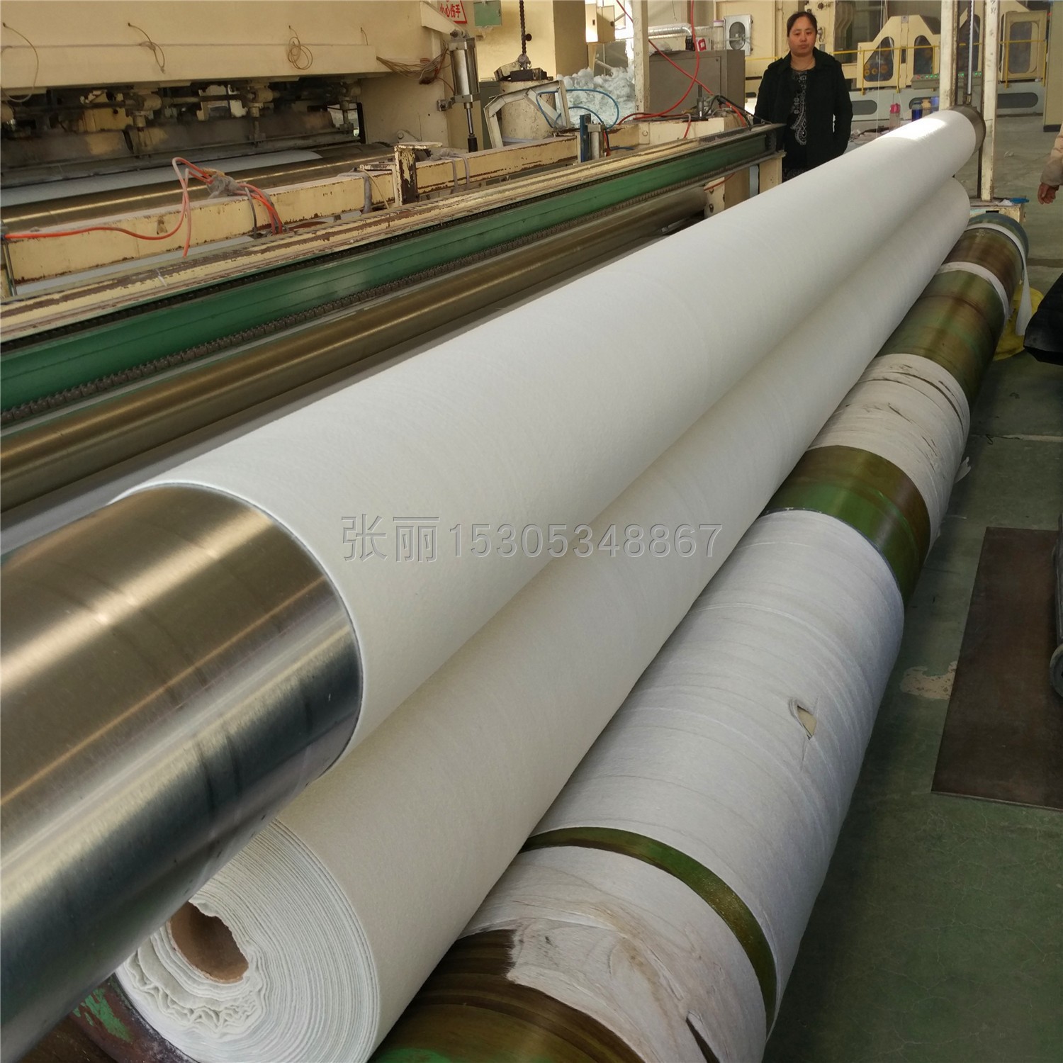 Non-woven geotextile