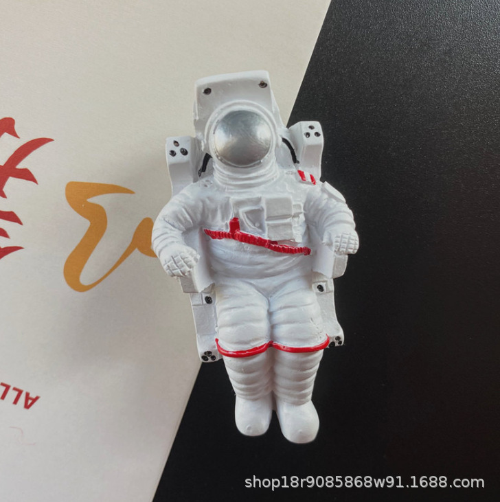 スペースシャトル宇宙飛行士装飾冷蔵庫メッセージスペースマグネット磁気ステッカー冷蔵庫マグネットクリエイティブマグネット|undefined