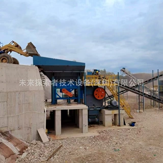 鄂式破碎机可定制 鹅卵石建筑垃圾制砂机花岗岩水泥块 工业粉碎机