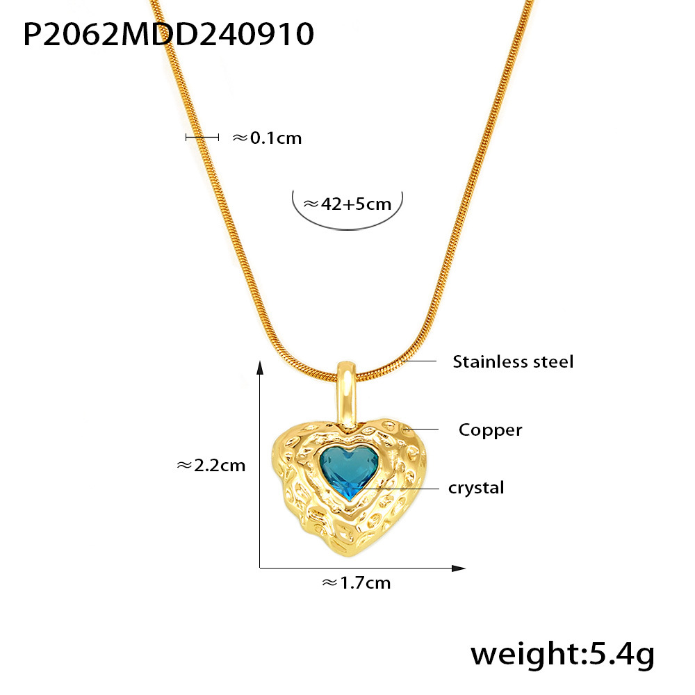 P2062-Golden Love Necklace