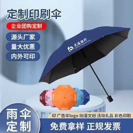 雨伞礼品伞公司企业制logo商务活动年会纪念周年庆伴手礼品商用