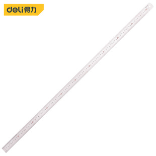Deli Tools Stainless Steel Ruler Steel Ruler Steel Ruler 15/30/50/100/150cm Woodworking Students 1/2 m