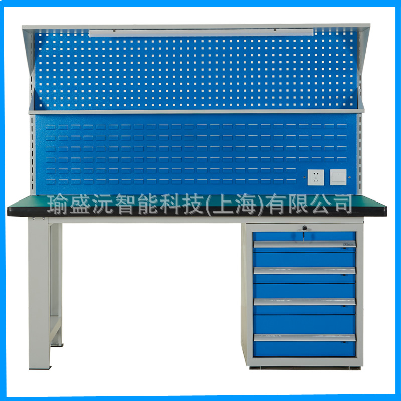瑜盛沅批发重型挂板工作台 防静电工作台 维修实训装配钳工工作台