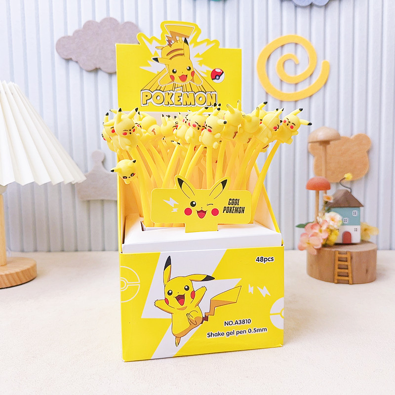 Cartoon Strawberry Bear Sanliou pegamento suave rocker música bolígrafo neutro estudiantes rocker bolígrafo de escritura a base de agua lindos bolígrafos de firma