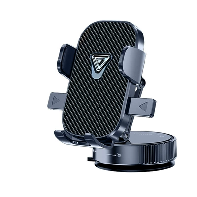 Longqi Vacuum Adsorption Car Mobile Phone Holder 2025 New Car Navigation Fixed Support Mechanical Holder (Car phone holder) - sun-pattern
