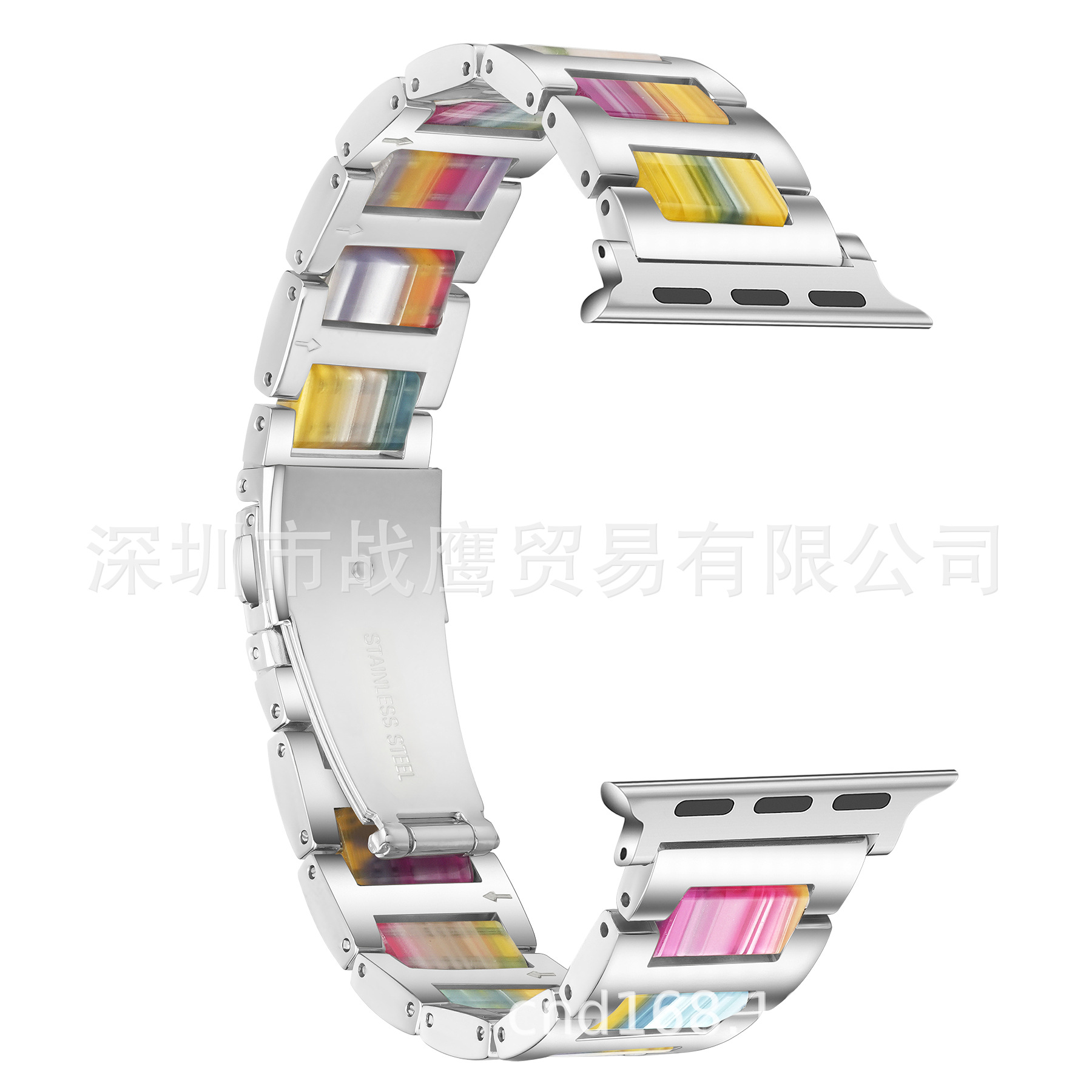 38/40/41mm 실버 무지개