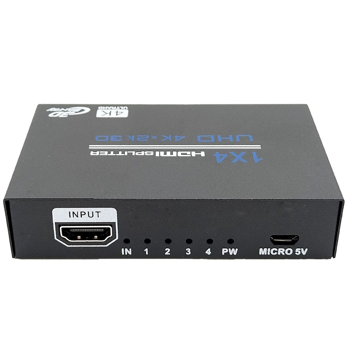 4k HDMI distributor 1 point 4 TV box PS4 computer display split screen video brancher support 3D