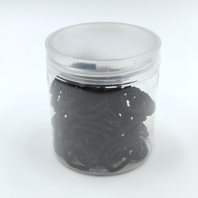 Fábrica directa enlatada de alta elasticidad no daña cabello de cabello de chicas anillo de toalla simple banda de goma cabello de cabello anillo de cabello de bebé