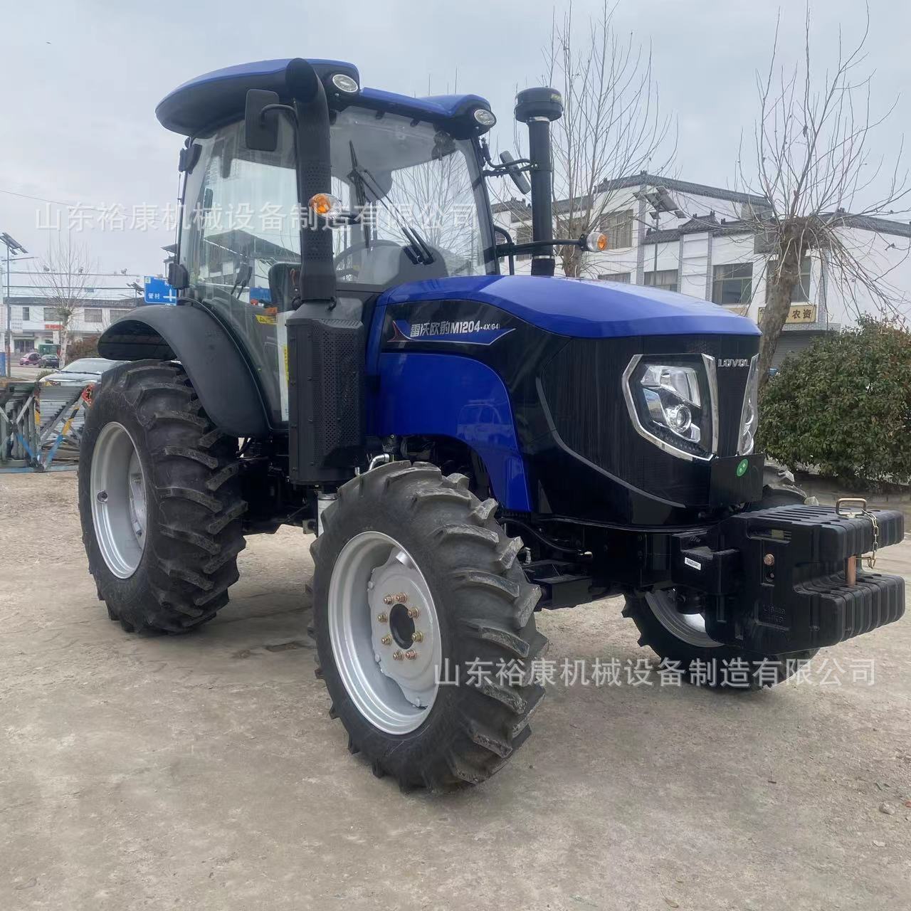 雷沃欧豹M1204-4X(G4)四驱拖拉机 大型空调驾驶室犁地旋耕农用机