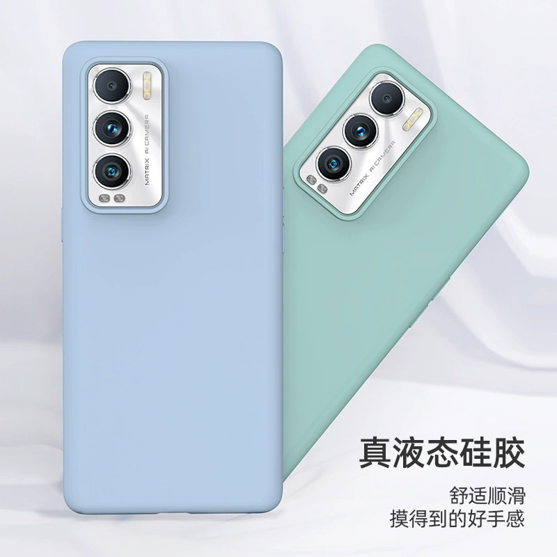 Совместимый силиконовый чехол для телефона, защитный чехол, realme, защита от падения