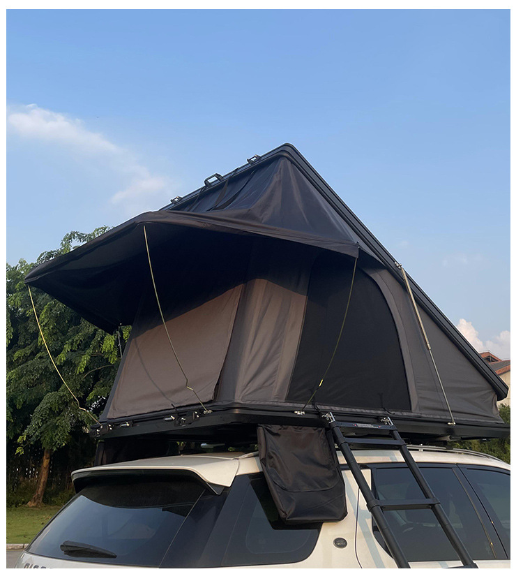 Cross-Border Hot-Selling Roof Tent for Outdoor Car Travel, Hard-Top Car Tent, Outdoor Supplies, Folding Camping Tent