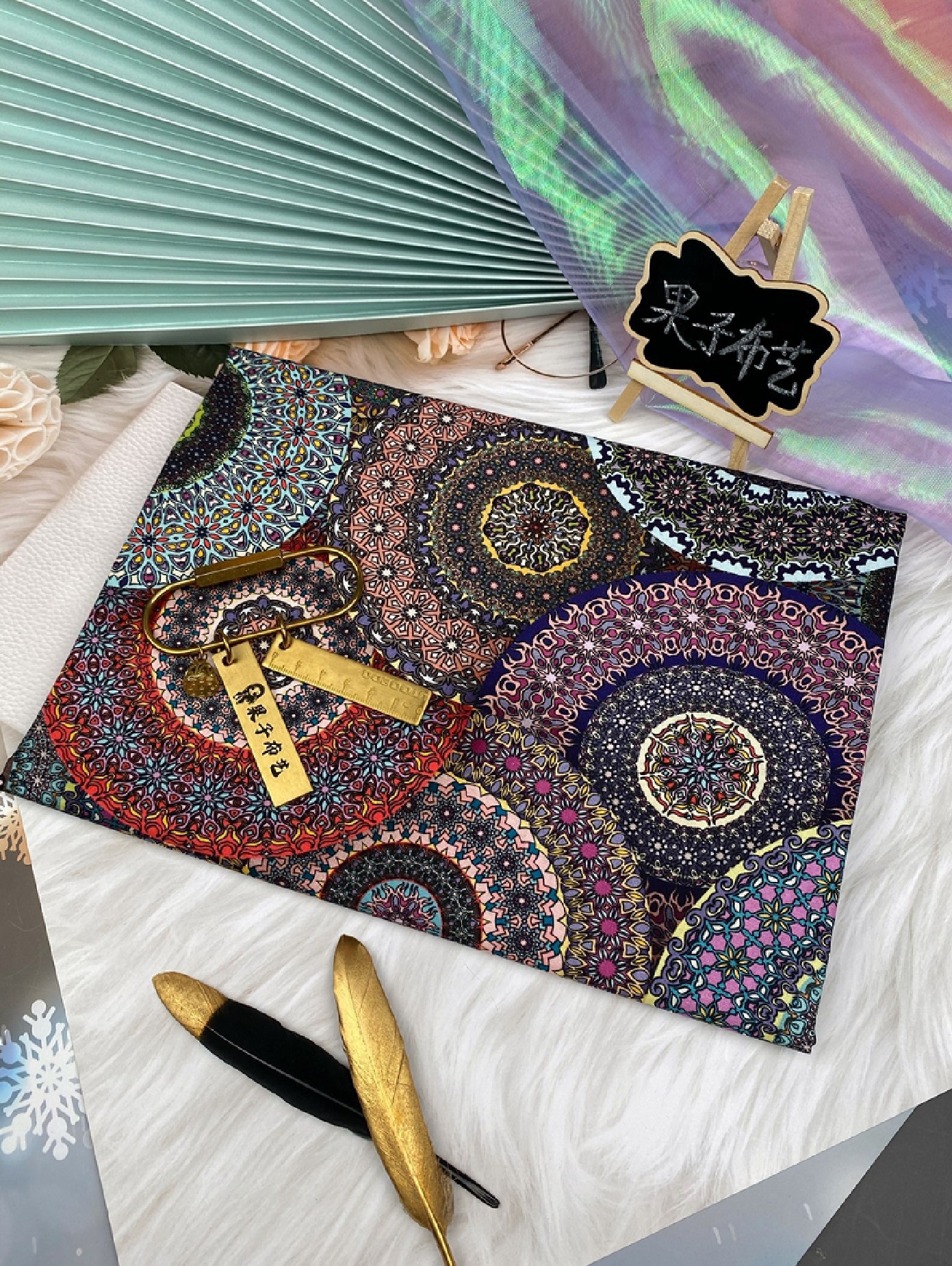 폭 1.1 미터 면 맞춤 수제 무지 천 15 개