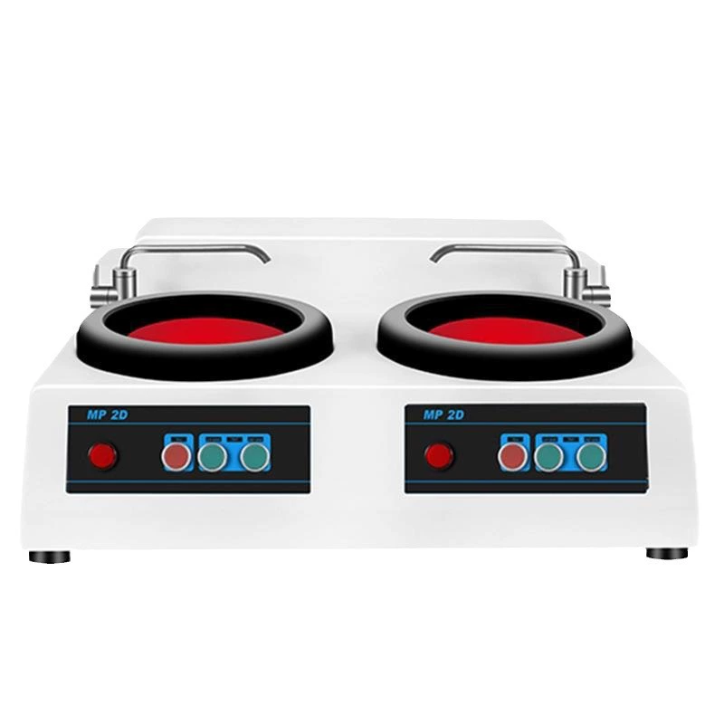Рабочие путевые заметки MP-2CE Металлографический станок для шлифования и полировки образцов Металлографический станок для полировки образцов Настольный двухдисковый металлографический предварительный шлифовальный станок