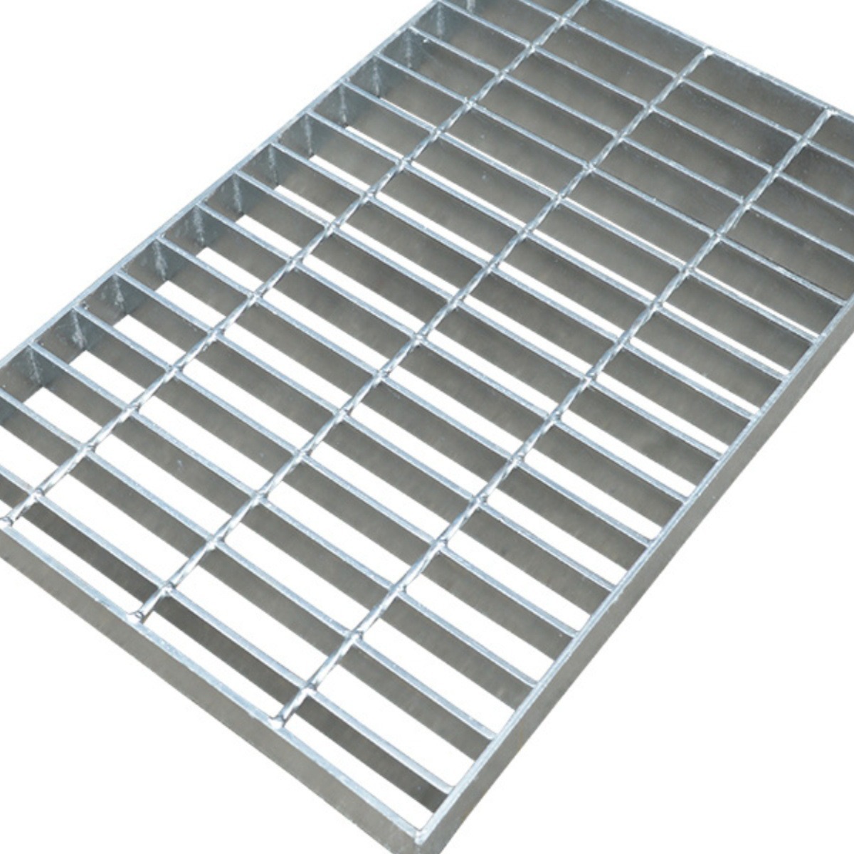 Inmersión en caliente de acero galvanizado rejilla cubierta de drenaje de la zanja de garaje trinchera de drenaje de piso de alcantarillado tablero de la rejilla Junta paso