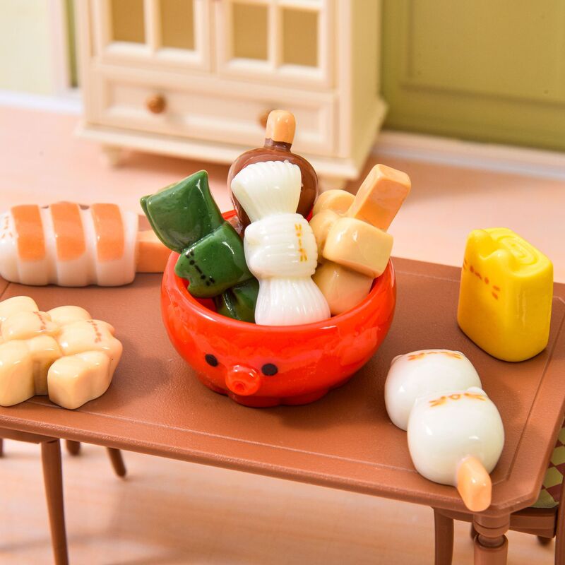 おでんシミュレーションミニチュア食品おもちゃデスクトップ装飾品ドールハウス diy 樹脂アクセサリーシーンレイアウト小道具|undefined