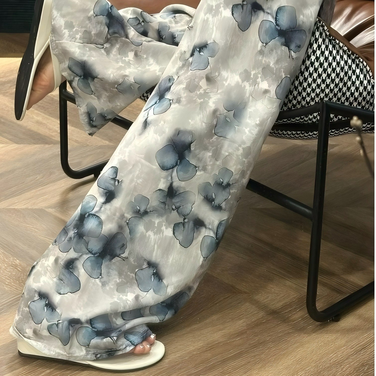 [5 días de preventa] [Pantalones de seda de algodón] Pantalones de pijama de seda de algodón para mujer