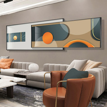 现代简约装饰画四维空间沙发背景墙壁画叠加客厅创意大气高档挂画