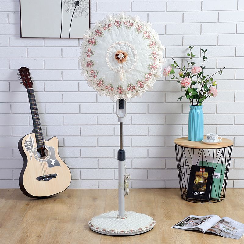 家用圆形落地式电风扇罩套套壁挂电扇座扇风扇防尘罩通用