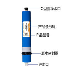納濾膜75G100G400G3013淨水器NF濾芯純水機廚下機保留礦物質