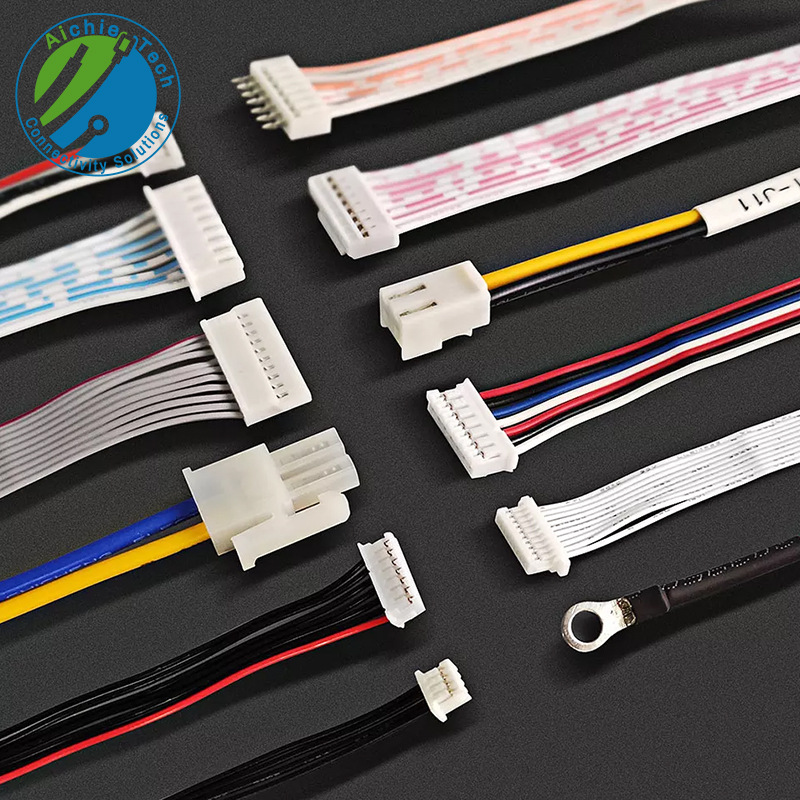 东莞线束加工灰排/彩排连接线 莫仕/JST/PH2.0 /XH2.54端子线束