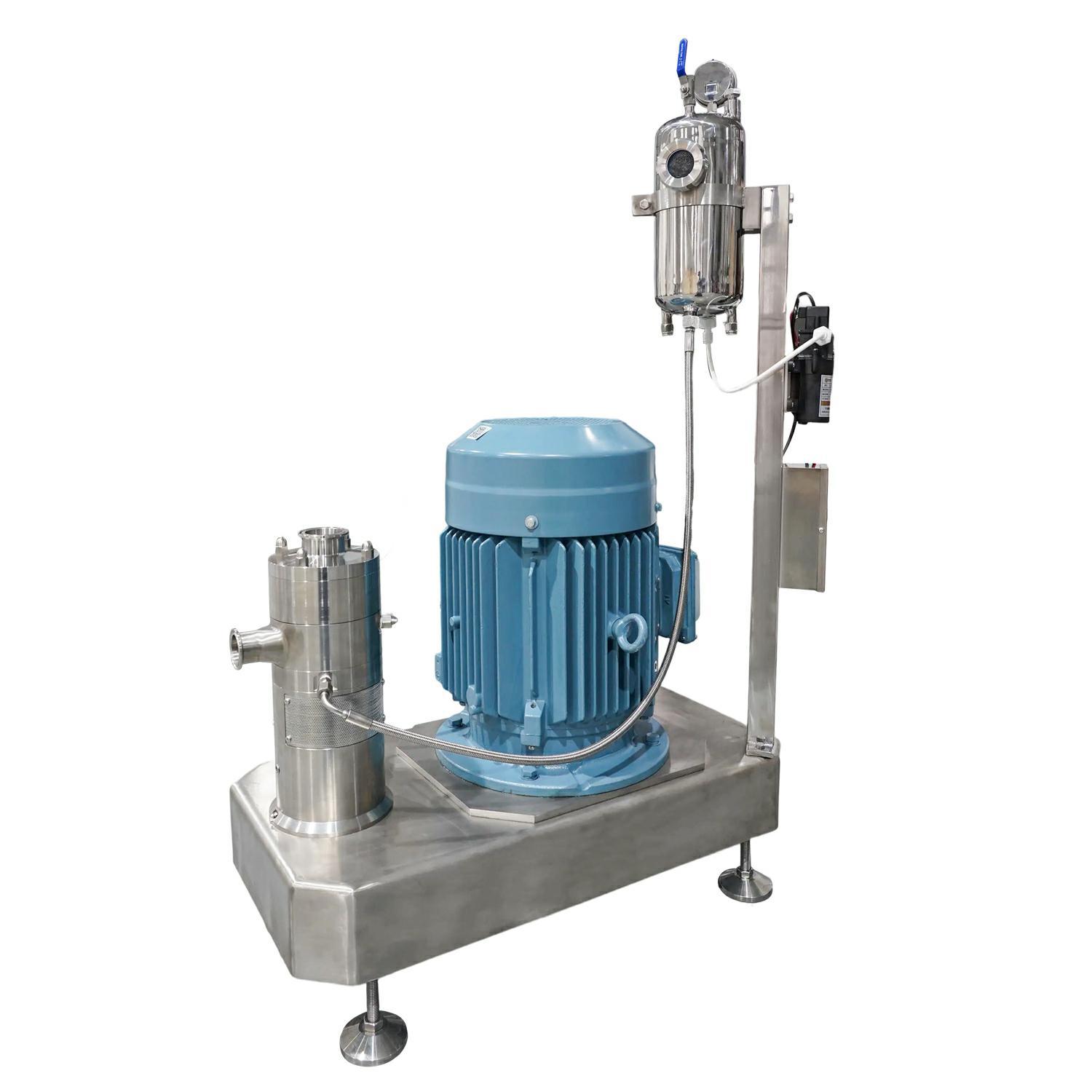 中试型真空反应釜乳化机