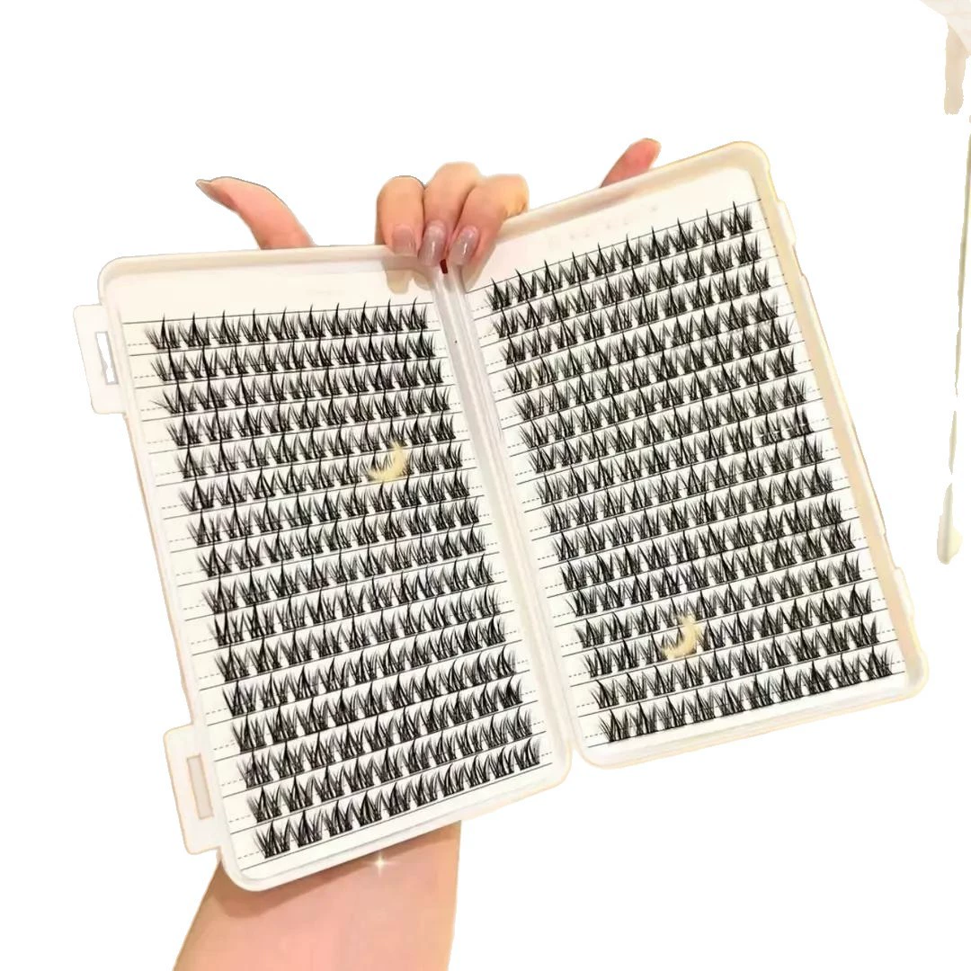 False Eyelashes Kit, Multi-Row Glue-Free & Glue Models, 6–20 Row Options, Tool Pack Available