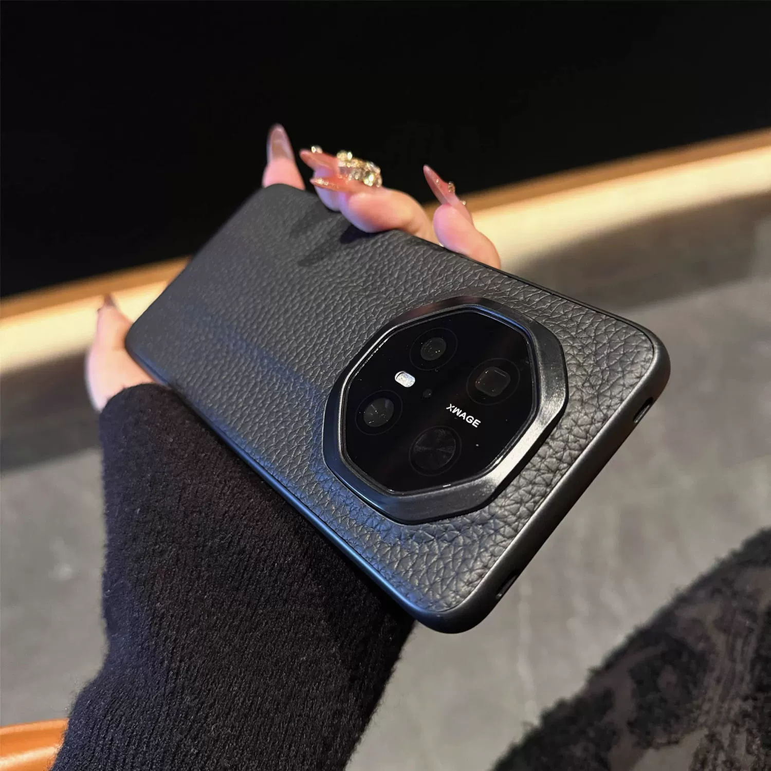 Чехол для телефона из кожи, совместимый с Huawei, коровья кожа, деловая версия, защита от падений