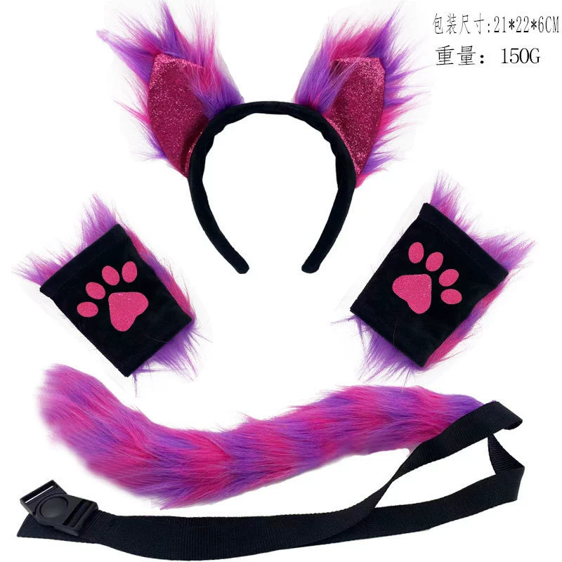 Gloves, synthesized set for children and adults, suit, halloween, cosplay