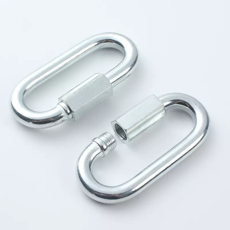 铁镀锌快速连接环  链条连接扣安全扣 登山保险扣批发