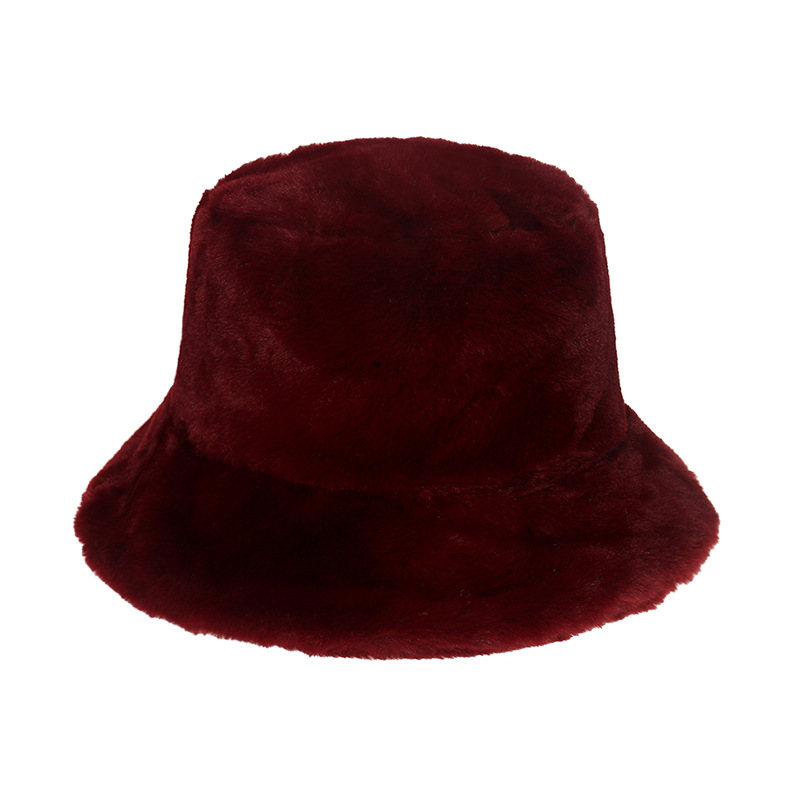 Women's Fashion Solid Color Flat Eaves Bucket Hat display picture 3