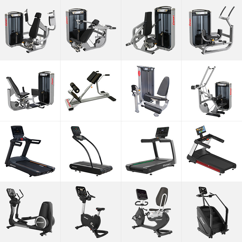 Equipo de gimnasio comercial de fábrica, conjunto completo de equipos de entrenamiento profesional, equipo deportivo para interiores para empresas y hoteles.
