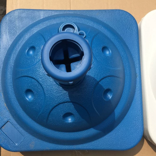 Square blue large thickened water-filled base (this model is sold for shipping fee, otherwise it will not be shipped)